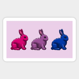 Bi Bunnies Sticker